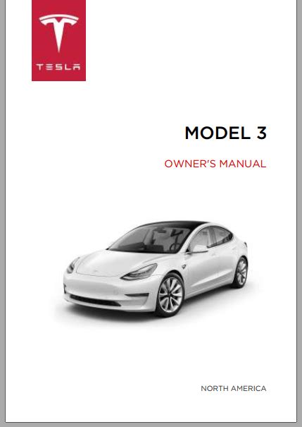 tesla model 3 2023 owners manual